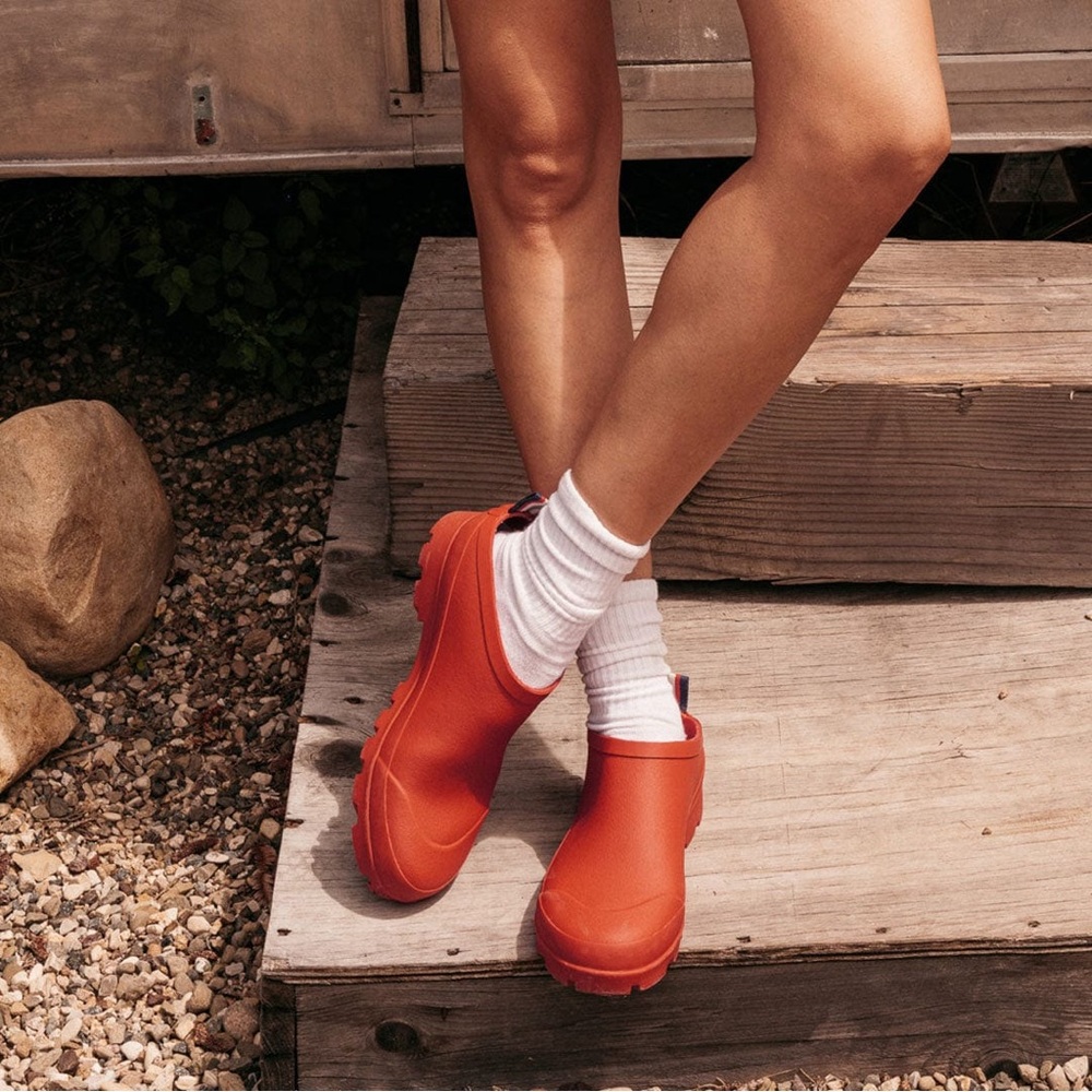 Seavees Bodega Clog in Tomato